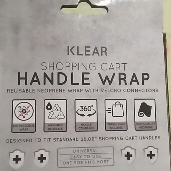 Shopping cart handle wrap - Picture 2 of 4
